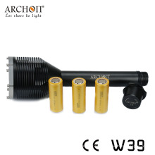 Equipamento de mergulho alto poder 3000 Lumen lanterna Archon W39